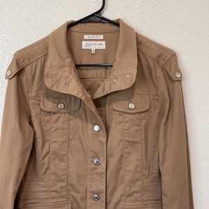 Jones New York Sport jacket. Tan in color, size  10.